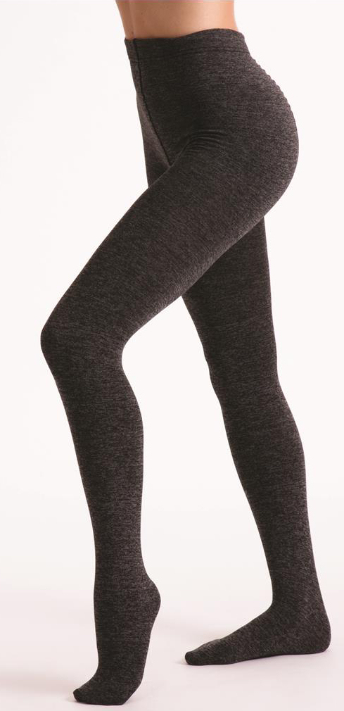 L4M 822 Fleece-lined Opaque Tights